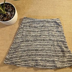 LOFT, brindle multicolored short skirt